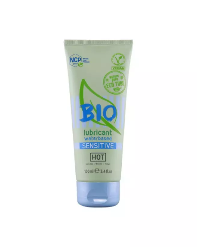 Lubrifiant naturel Sensitiv HOT 100 ml, sans paraben, pour peaux sensibles-1