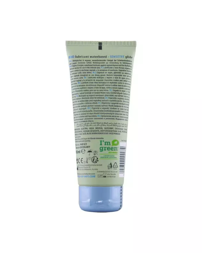 Lubrifiant naturel Sensitiv HOT 100 ml, sans paraben, pour peaux sensibles-2
