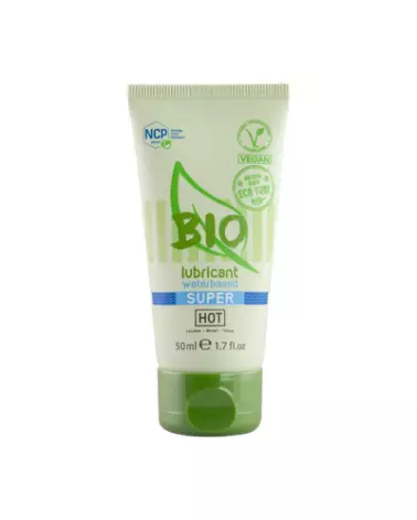 Image du lubrifiant Superglide 50 ml de HOT, à base d'eau et bio-1