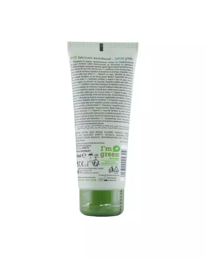 Image du lubrifiant naturel Superglide HOT 100 ml à base d'eau-3