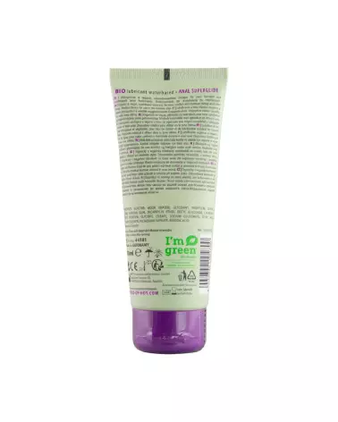 Lubrifiant anal bio Superglide HOT à base d'eau, idéal pour peaux sensibles-2