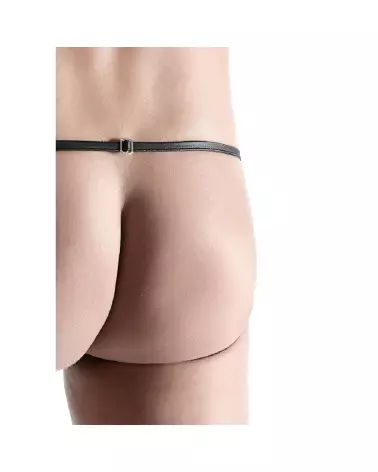 Regnes Fetish Planet Wetlook Men's Black Briefs Jockstraps-4