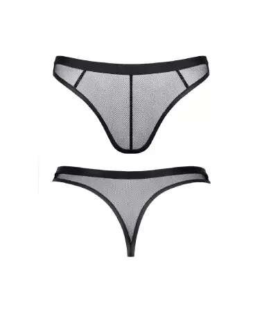 Thong en maille élastique Regnes Fetish Planet pour homme-4