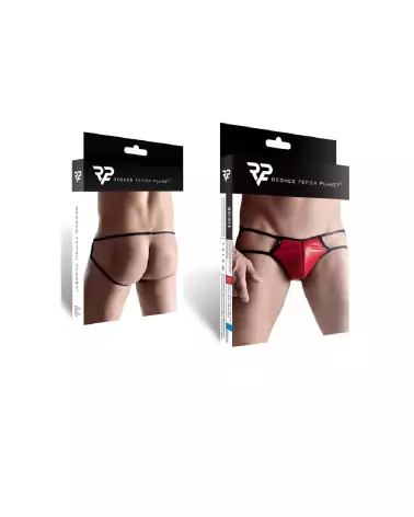 Slip Wetlook XXL pour hommes de Regnes Fetish Planet en style jockstrap-2