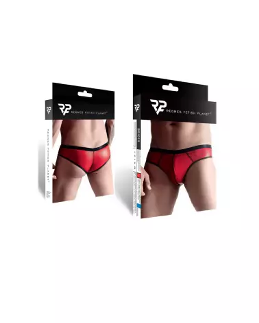 Regnes Fetish Planet Wetlook Brazilian Style Briefs XXL for Men-2