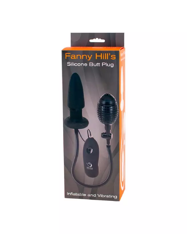 Image du Butt Plug Silicone Fanny Hill de Seven Creations, Sextoy Gonflable Haut de Gamme-2