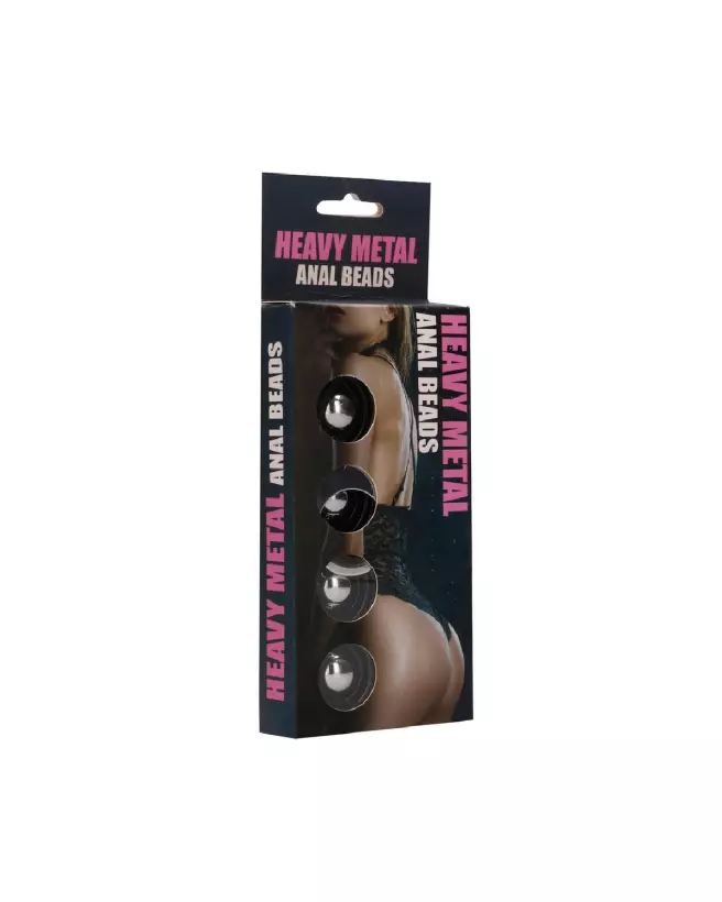 Image Chapelet Anal Heavy Metal Seven Creations en Acier-2