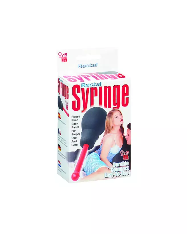 Image de poire à lavement unisexe Seven Creations pour douche anale et hygiène rectale-3