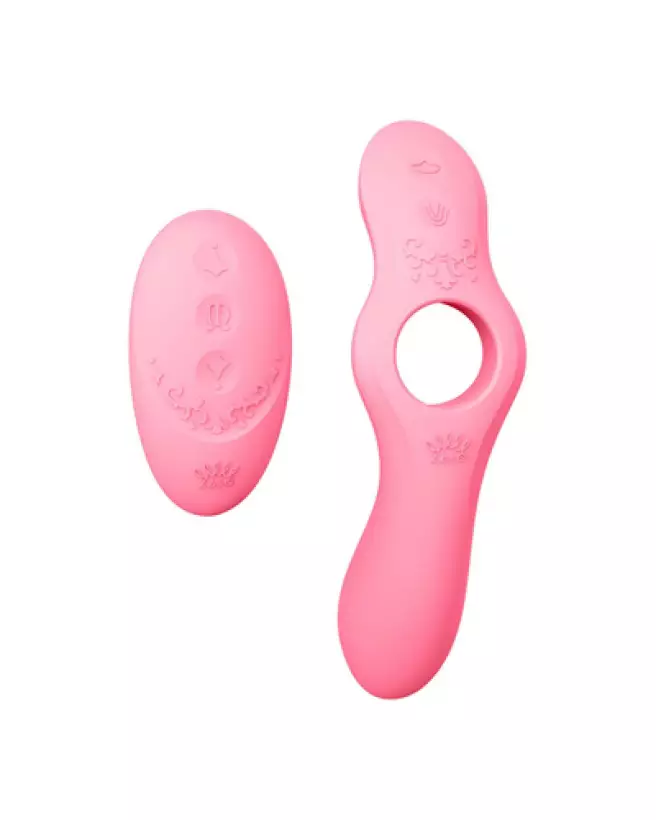 Jessica Set Rouge Pink de Zalo pour couples, sextoy élégant et discret-1