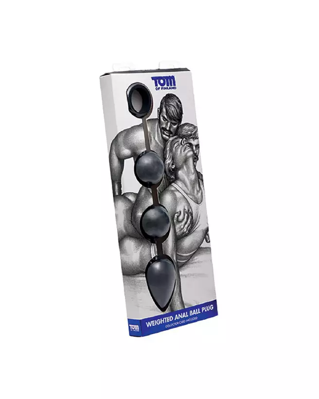 Perles anales pondérées XR Brands pour plaisir anal intensifié-2