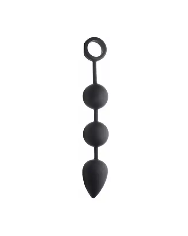 Perles anales pondérées XR Brands pour plaisir anal intensifié-3