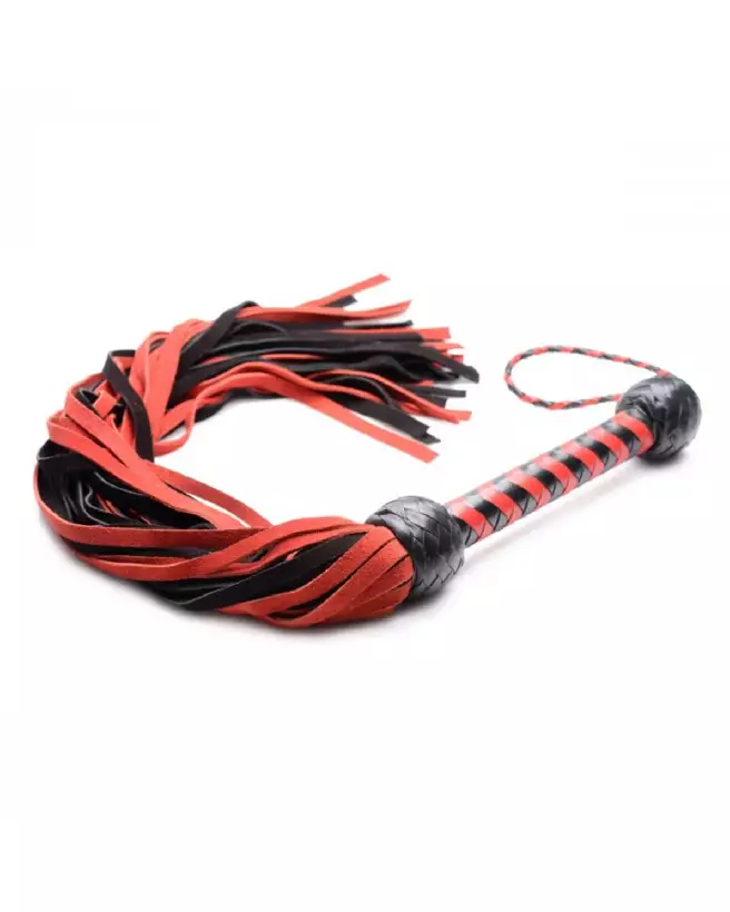 Suede Flogger de XR Brands pour jeux érotiques-3