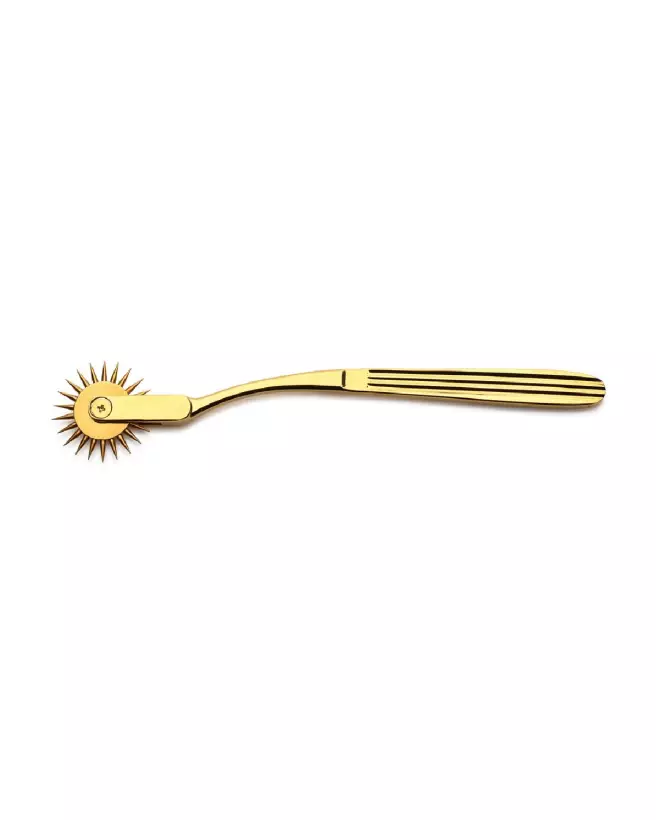 Roulette Wartenberg Gold Sensation XR Brands en or pour stimulation sensorielle-4