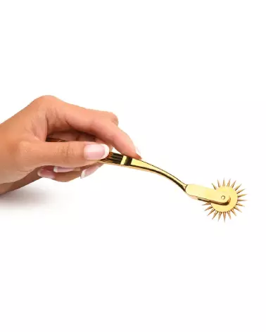 Roulette Wartenberg Gold Sensation XR Brands en or pour stimulation sensorielle-7