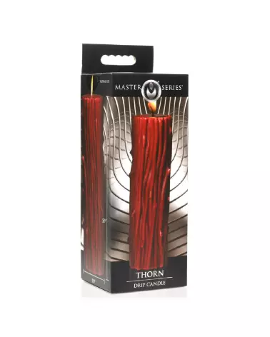 Image de la Bougie Basse Température Thorn Drip par XR Brands pour jeux sensuels-2