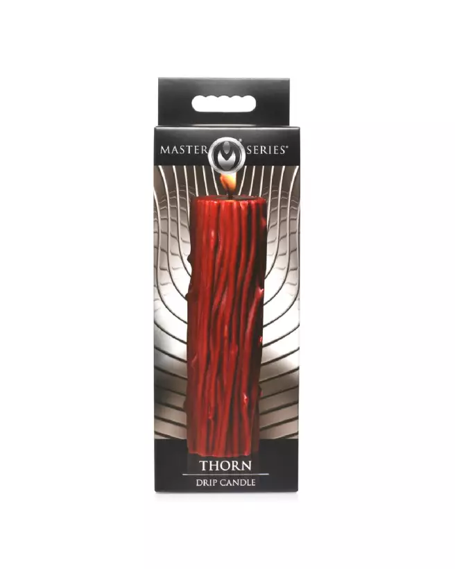 Image de la Bougie Basse Température Thorn Drip par XR Brands pour jeux sensuels-3