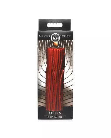 Image de la Bougie Basse Température Thorn Drip par XR Brands pour jeux sensuels-3