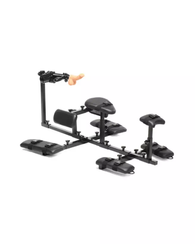 Image de Subversion Deluxe Stockade with Sex Machine par XR Brands, meuble érotique avancé-1