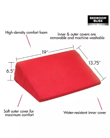 Image du Coussin Érotique Rouge Love Cushion de XR Brands-7
