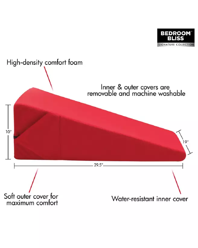 Image du Coussin Érotique XL Rouge Love Cushion de XR Brands-7