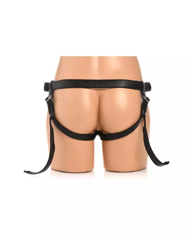 Harnais Velvet Kiss Strap-On noir par XR Brands pour jeux de rôle et plaisir-3