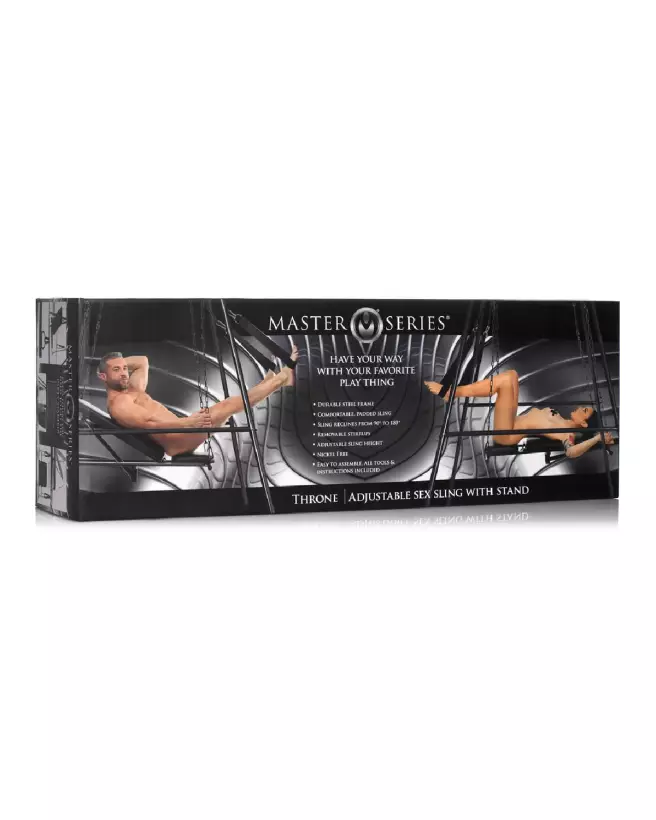 Throne balançoire sexuelle ajustable de XR Brands avec support robuste-2