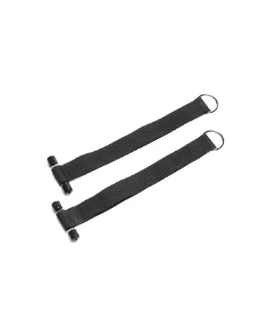 Balançoire de porte noire Lover's Door Swing de XR Brands pour couples-4