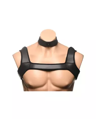 Image du Full Pup Arsenal Set Noir par XR Brands pour Pet Play-6