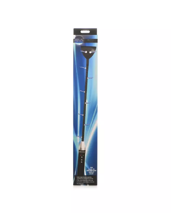 E-Stim Crop Noir XR Brands pour martinets et cravaches de qualité-3
