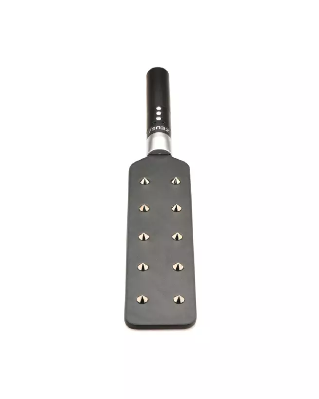 E-Stim Spiked Paddle noir de XR Brands pour BDSM-5