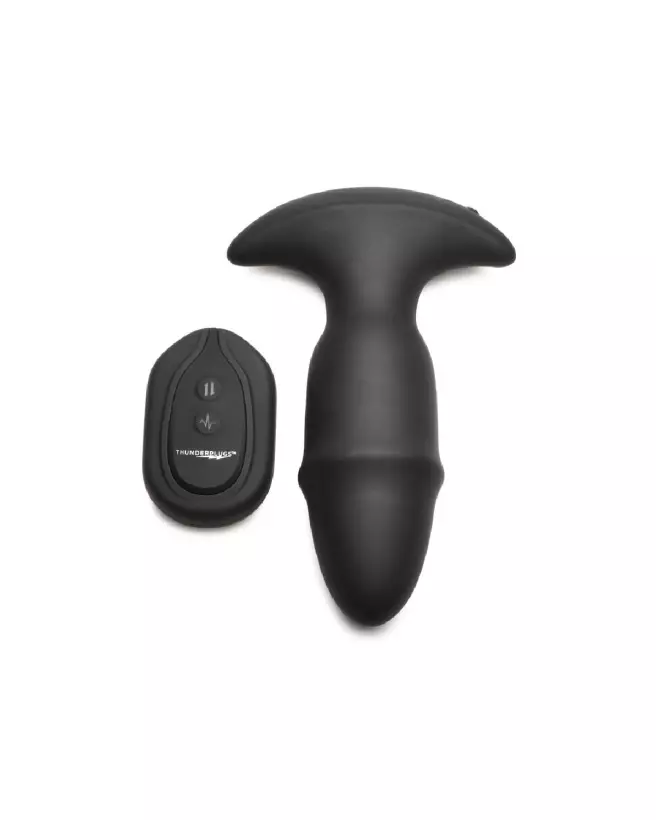 Image Butt Slider Silicone Missile Plug Noir - Plug Anal Qualité XR Brands-4