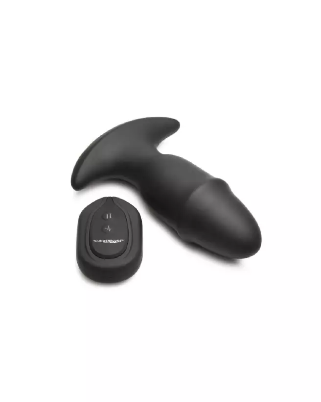 Image Butt Slider Silicone Missile Plug Noir - Plug Anal Qualité XR Brands-5