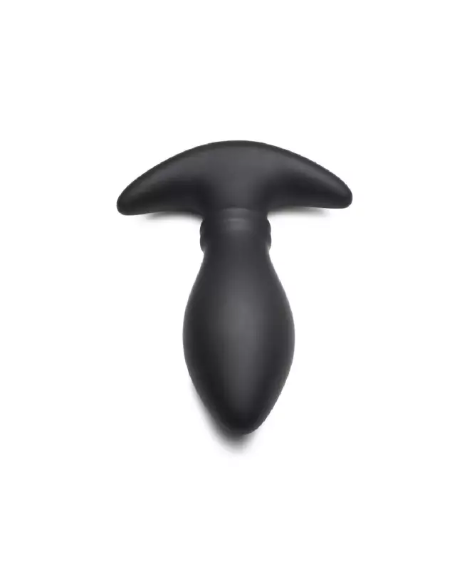 Rim Slide Silicone Butt Plug Noir par XR Brands - Confort et Sécurité-6