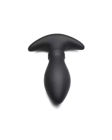 Rim Slide Silicone Butt Plug Noir par XR Brands - Confort et Sécurité-6