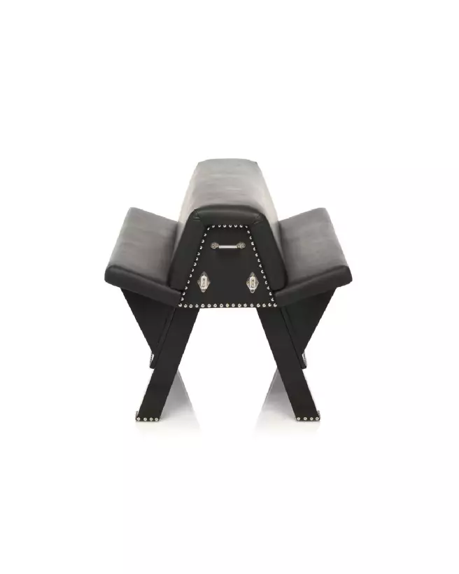 Image de la chaise Bareback - Submission Horse Noir par XR Brands, parfait pour intérieurs modernes et élégants.-6