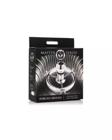 Image du Forced Spread Stainless Steel Anal Explorer par XR Brands - Dilatateur Anal en Métal Durable-2