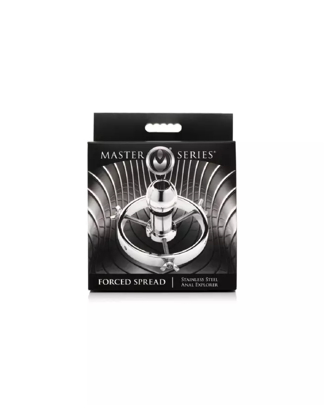 Image du Forced Spread Stainless Steel Anal Explorer par XR Brands - Dilatateur Anal en Métal Durable-3