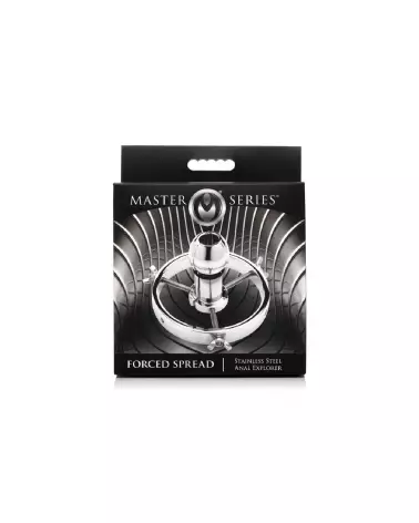 Image du Forced Spread Stainless Steel Anal Explorer par XR Brands - Dilatateur Anal en Métal Durable-3