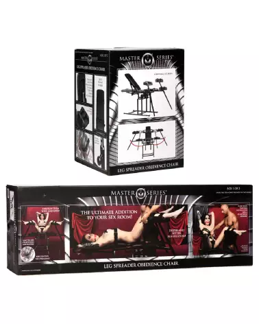 Image de la Chaise de Soumission Leg Spreader Obedience par XR Brands-2