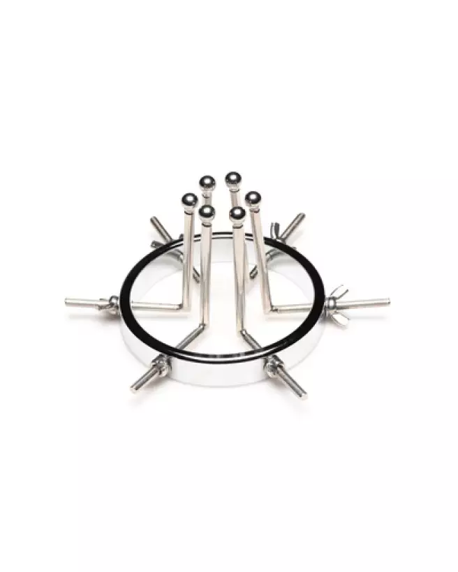 Oculus Stainless Steel Anal Explorer par XR Brands en métal-1