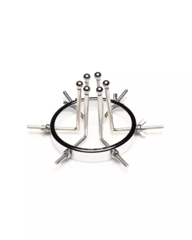 Oculus Stainless Steel Anal Explorer par XR Brands en métal-1