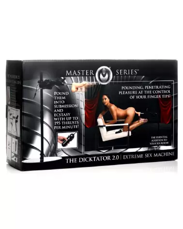 Photo de la Dicktator 2.0 Extreme Sex Machine de XR Brands en noir-2