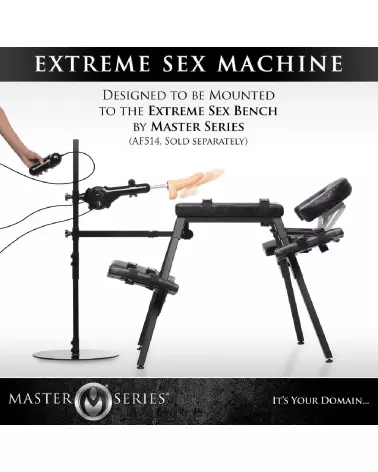 Photo de la Dicktator 2.0 Extreme Sex Machine de XR Brands en noir-5
