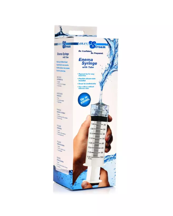 Image de la Poire à Lavement XR Brands 550 ml avec Tube pour Hygiène Intime-2
