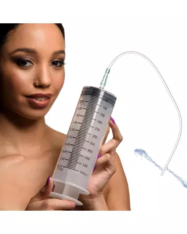 Image de la Poire à Lavement XR Brands 550 ml avec Tube pour Hygiène Intime-4