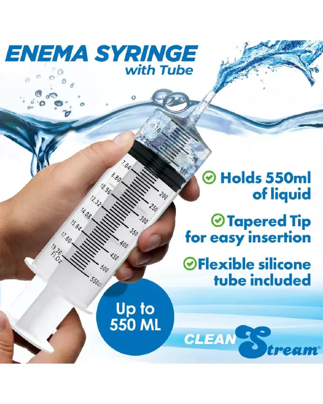 Image de la Poire à Lavement XR Brands 550 ml avec Tube pour Hygiène Intime-5