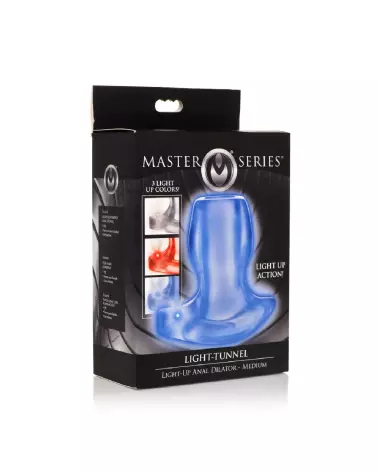 Image du Light-Tunnel Lumineux M par XR Brands - Dilatateur Anal avec Lumière-2