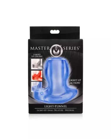 Image du Light-Tunnel Lumineux M par XR Brands - Dilatateur Anal avec Lumière-3