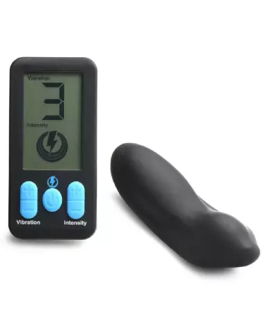 E-Stim Panty Vibe with Remote Control Black by XR Brands in Electro-stimulation Category-6