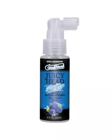 Image du spray Juicy Head Sour Blue Raspberry pour bouche sèche de Doc Johnson-1